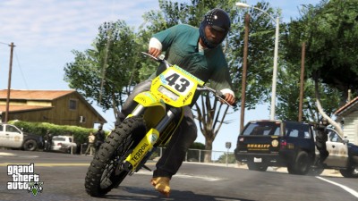 Мотоциклетная погоня в GTA 5